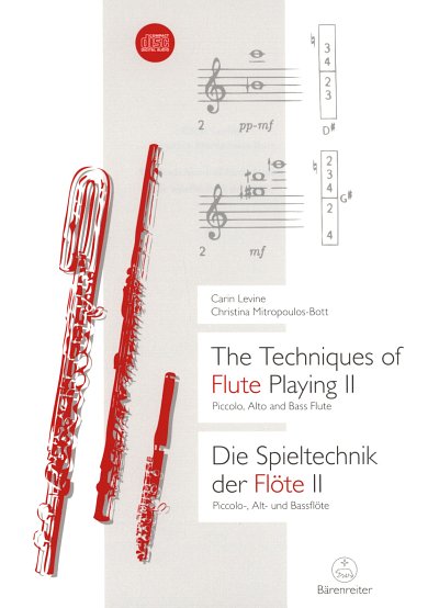 C. Levine: Die Spieltechnik der Flöte II, Fl (+CD)