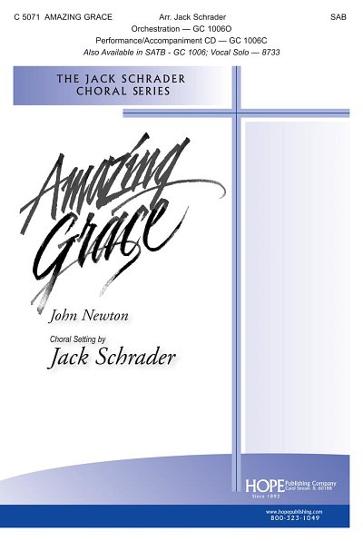 J. Schrader: Amazing Grace, Gch3;Klv (Chpa)