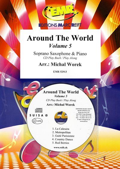 M. Worek: Around The World Volume 5, SsaxKlav (+CD)