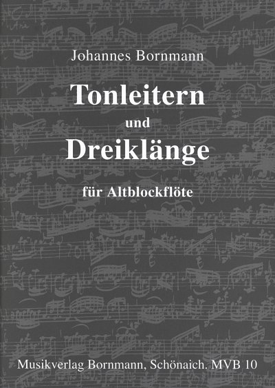 J. Bornmann: Tonleitern und Dreiklänge, Ablf (Sppa)