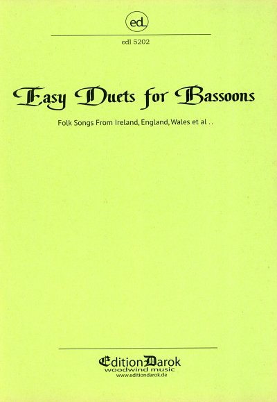 Easy Duets for Bassoons, 2Fag (Sppart)