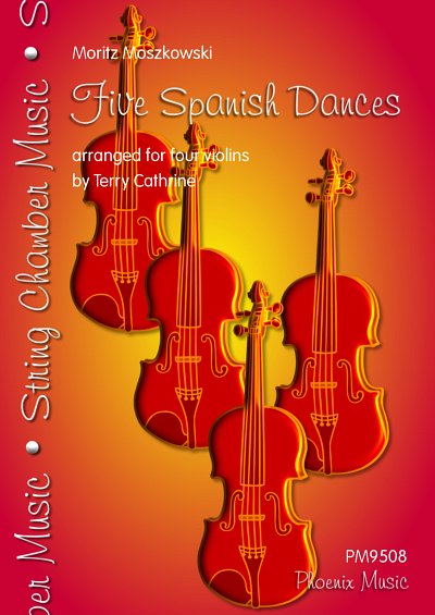 DL: M. Moszkowski: Five Spanish Dances - violins, 4Vl