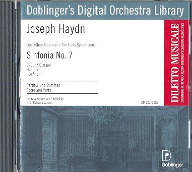 J. Haydn: Sinfonie C-Dur Nr. 7 Hob.I:7, SinfOrch (CD-ROM)