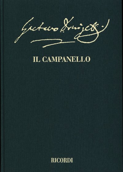 G. Donizetti: Il Campanello (Part.)