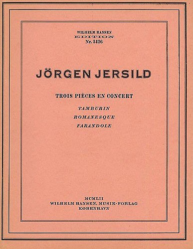 J. Jersild: Trois Pieces En Concert, Klav