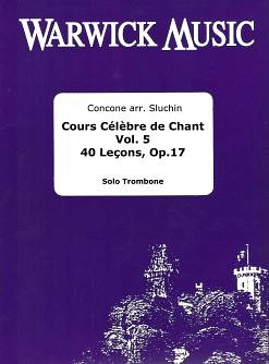 G. Concone: Cours Celebre de Chant Vol 5