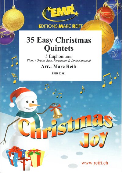 M. Reift: 35 Easy Christmas Quintets, 5Euph