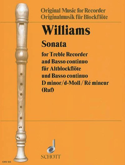 DL: W. Williams: Sonata d-Moll, ABlfBc