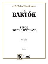 DL: B. Bartók: Bartók: Etude for the Left Hand, Klav