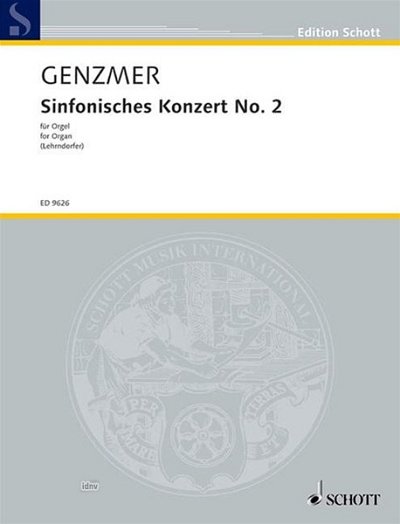 H. Genzmer: Sinfonisches Konzert No. 2 GeWV 409 , Org