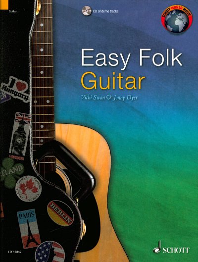 Easy Folk Guitar, Git (+CD)