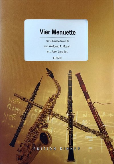 W.A. Mozart: Vier Menuette