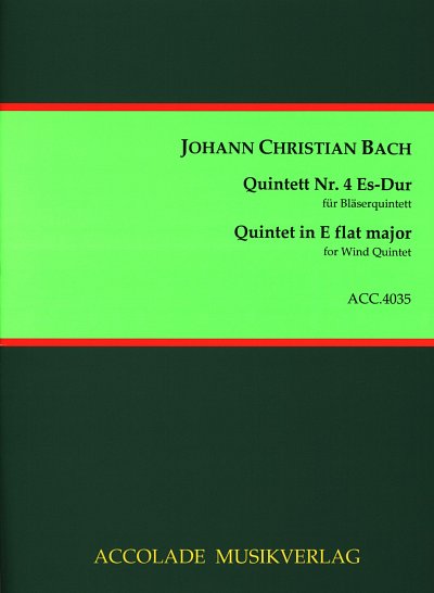 J.C. Bach: Quintett Nr 4 Es-Dur