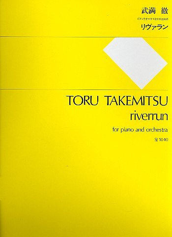 T. Takemitsu: Riverrun, KlavOrch (Stp)