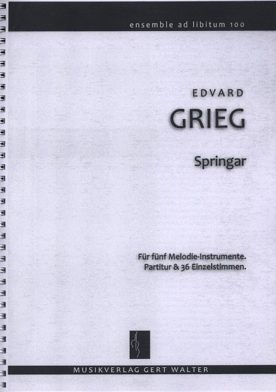 E. Grieg: Springar (Pa+St)