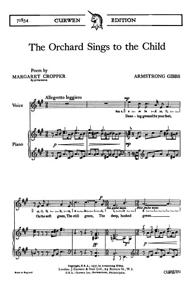 C.A. Gibbs: The Orchard Sings To The Child (Chpa)