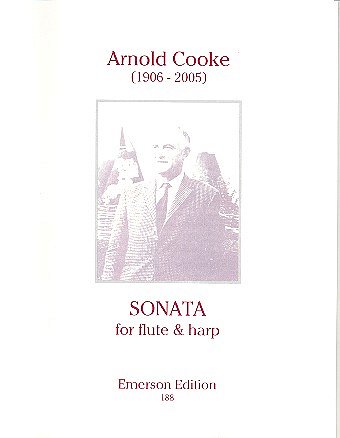 A. Cooke: Sonata For Flute And Harp, FlHrf (Bu)