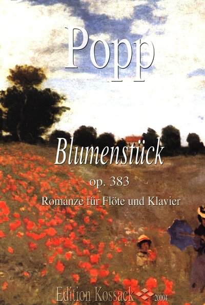 W. Popp: Blumenstueck Romanze fuer Floete und Klavier / op. 