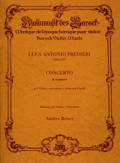 L.A. Predieri: Concerto B minor