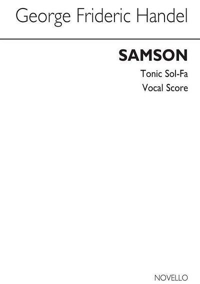 G.F. Händel: Samson- (Tonic Sol-Fa), Ges (KA)