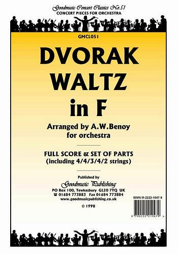 A. Dvo_ák: Waltz in F, Sinfo (Pa+St)