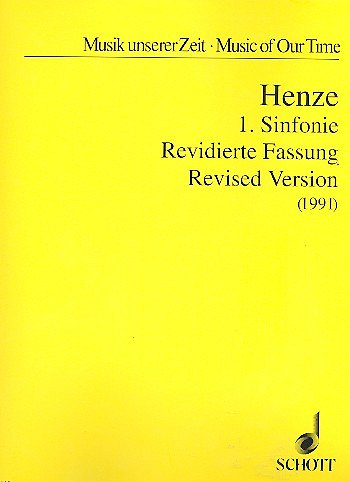 H.W. Henze: 1. Sinfonie , Kamo (Stp)