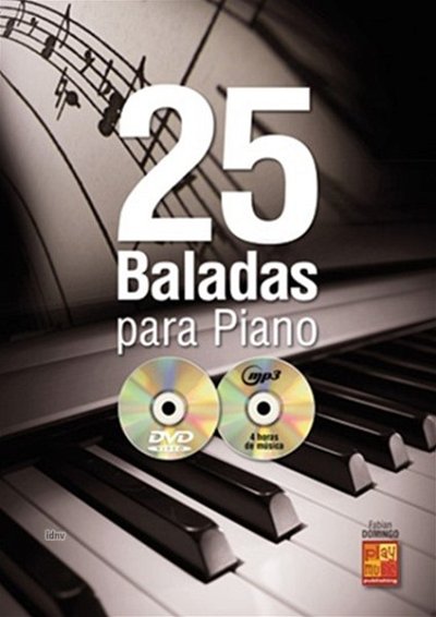 F. Domingo: 25 Baladas para Piano, Klav (+CDDVD)