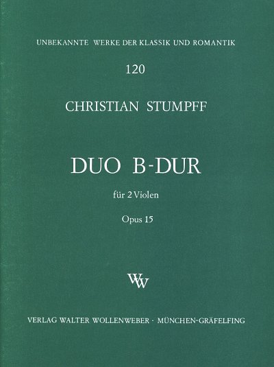 Stumpff Christian: Duett B-Dur Op 15