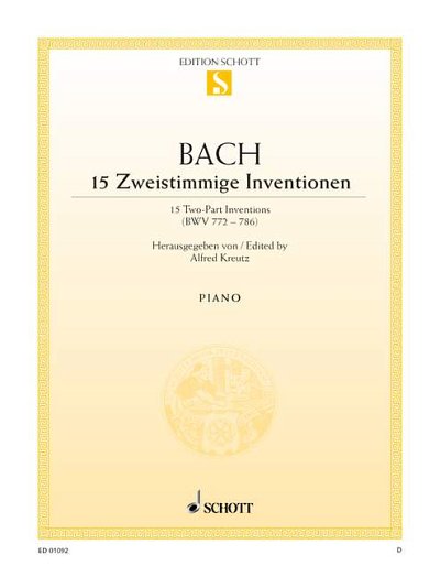DL: J.S. Bach: 15 Zweistimmige Inventionen, Klav