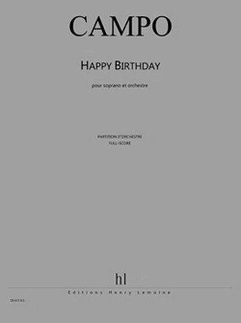 R. Campo: Happy Birthday, GesSOrch
