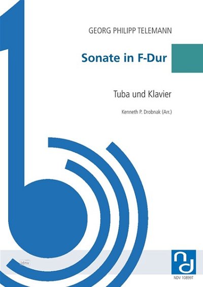 G.P. Telemann: Sonate in F-Dur, TbKlav (KlavpaSt)