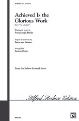 J. Haydn y otros.: Achieved Is the Glorious Work SATB