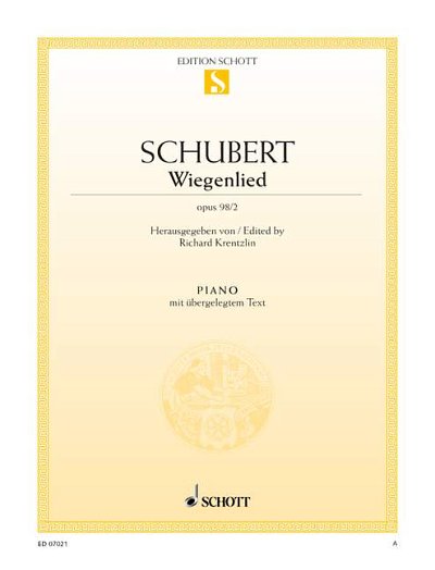 DL: F. Schubert: Wiegenlied, Klav