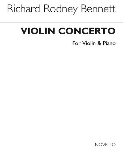 R.R. Bennett: Concerto (Violin Part and P, VlKlav (KlavpaSt)