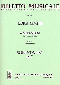 Gatti Luigi: Sonate 4 F-Dur
