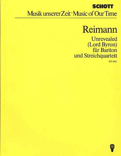 A. Reimann: Unrevealed  (Stp)
