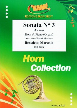 B. Marcello: Sonata N° 3 in A minor, HrnKlav/Org