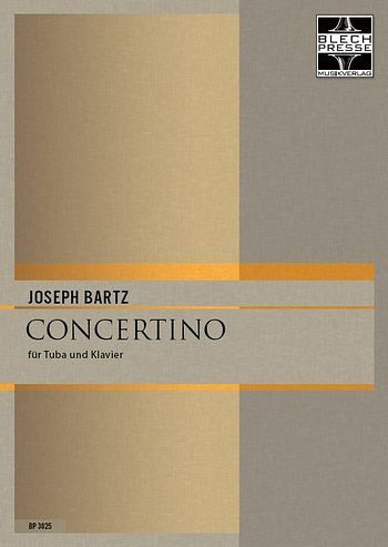 J. Bartz: Concertino, TbKlav (KlavpaSt)