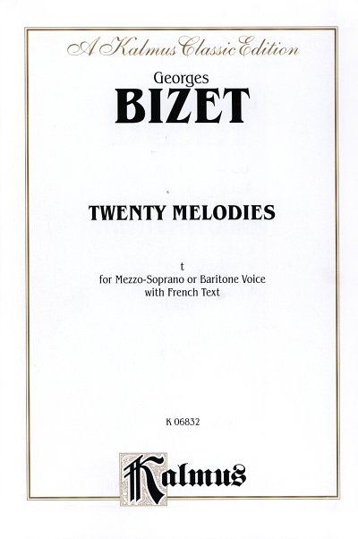 G. Bizet: 20 Melodies