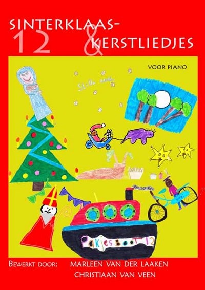M. van der Laaken: 12 Sinterklaas- en Kerstliedjes, Klav
