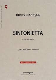 T. Besançon: Sinfonietta, Brassb (Part.)