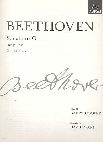L. v. Beethoven: Sonata In G Op.14 No.2, Klav