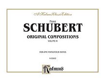 F. Schubert i inni: Schubert: Original Compositions for Four Hands, Volume IV