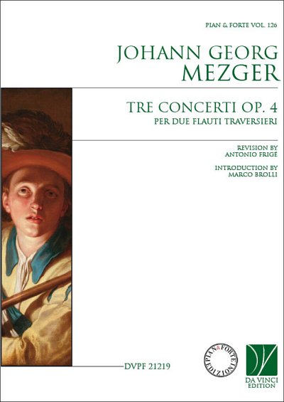 Tre Concerti, per due flauti traversieri, Opera 4 (KlavpaSt)