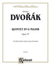 DL: A. Dvorák: Quintet in G Major, Op. 77