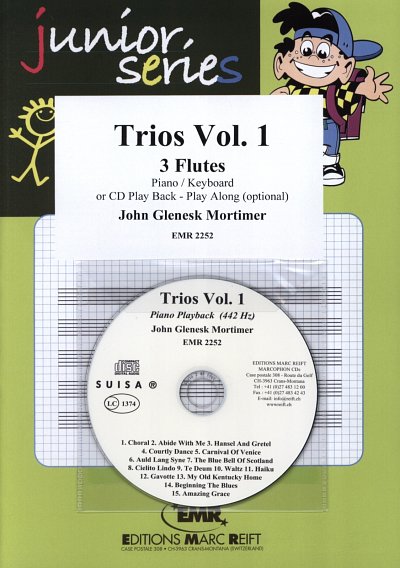 J.G. Mortimer: Trios Vol. 1, 3Fl (+CD)