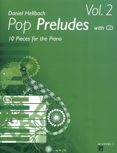 D. Hellbach: Pop Preludes 2, Klav (+CD)