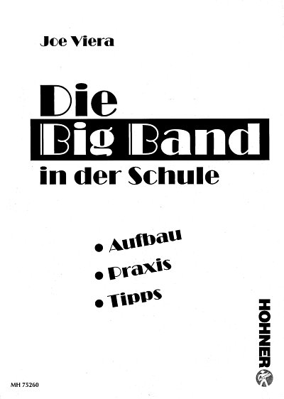 J. Viera: Die Big Band in der Schule, Bigb (Bu)