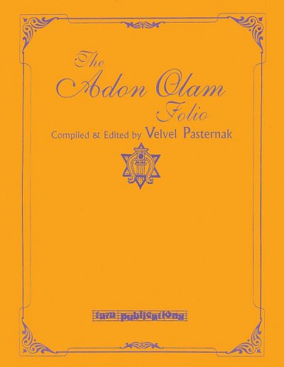 V. Pasternak: The Adon Olam Folio, GesKlaGitKey (SBPVG)