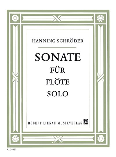 Schröder, Hanning: Sonate